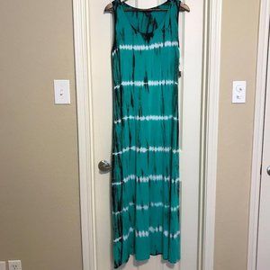 Tie Dye Maxi Dress by AB Studio